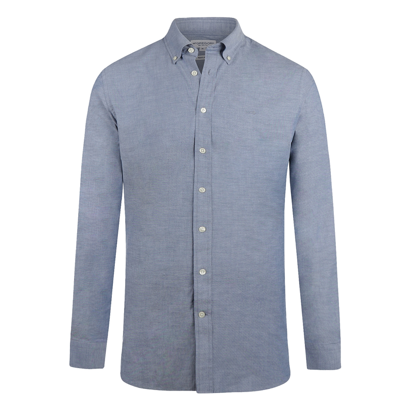 Mc. Gregor Heren Overhemd Mm251.6001.01.2100 Navy
