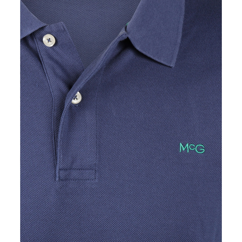 Mc. Gregor Heren Polo Mm251.9001.01.2011 Blauw mele