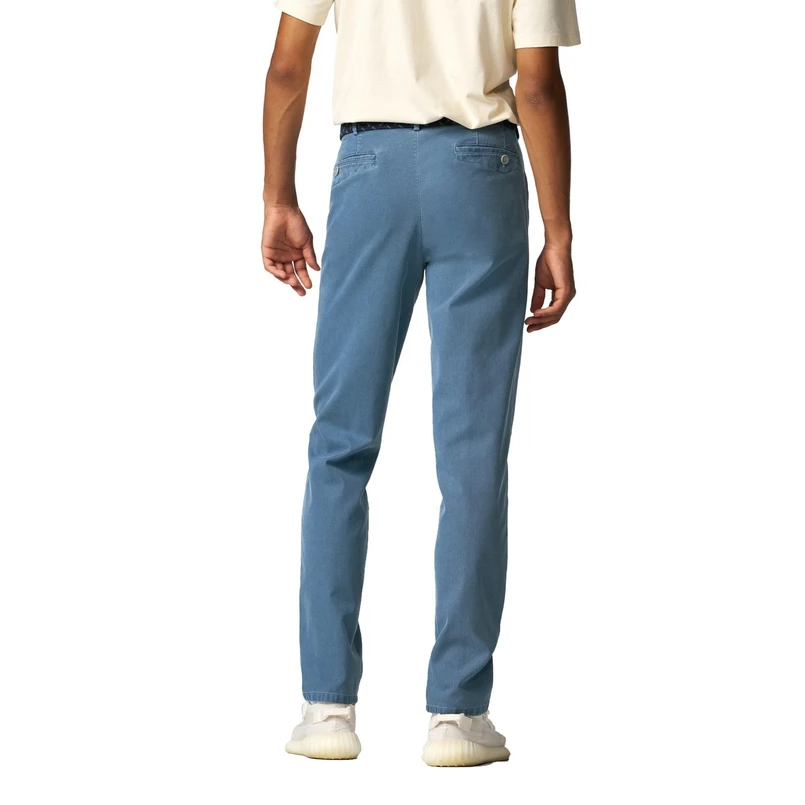 Meyer Heren Pantalon 1279300900 Mid blue denim
