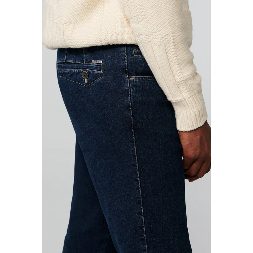 Meyer Heren Pantalon 1279454100 Midden blauw
