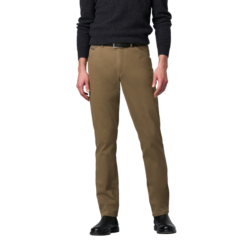Meyer Heren Pantalon 3322561500 Midden bruin