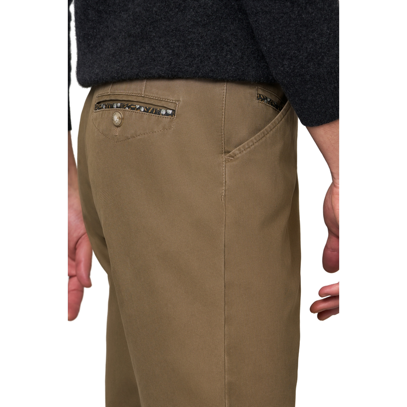 Meyer Heren Pantalon 3322561500 Midden bruin
