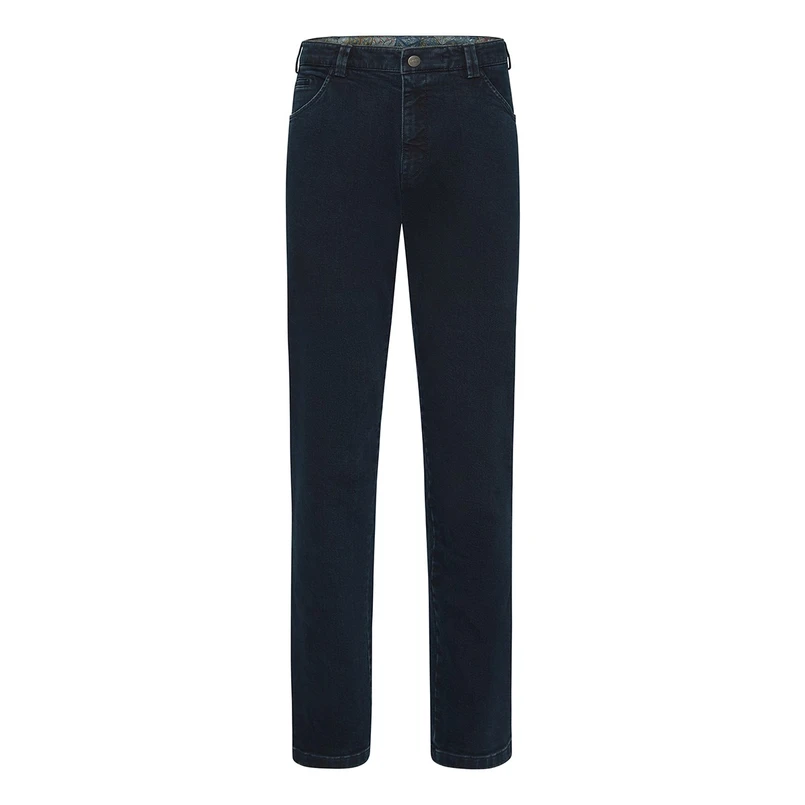 Meyer Heren Pantalon DUBLIN Art.2-4558 Dark blue denim