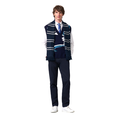 Meyer Heren Pantalon NEW YORK Art.2-5617 Dark blue denim