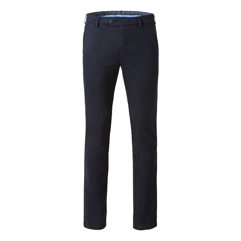 Meyer Heren Pantalon NEW YORK Art.2-5617 Dark blue denim