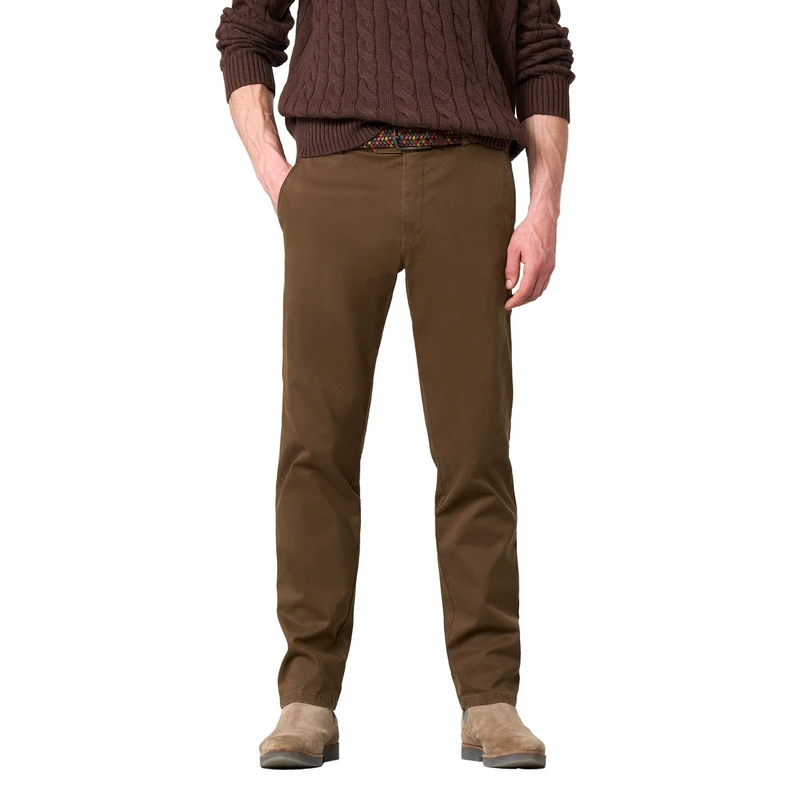 Meyer Heren Pantalon NEW YORK Art.2-5617 Wine
