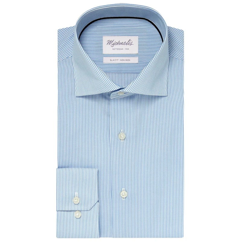 Michaelis Heren Overhemd Pm0h000016 Bleu