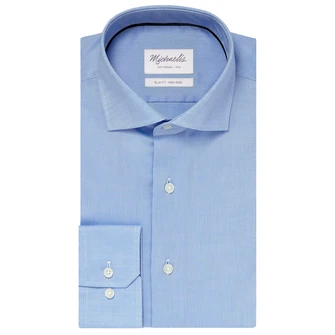 Michaelis Heren Overhemd Pm0h000018 Bleu
