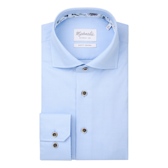 Michaelis Heren Overhemd Pmwh10001b Bleu