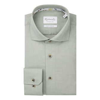 Michaelis Heren Overhemd Pmwh10001d Groen