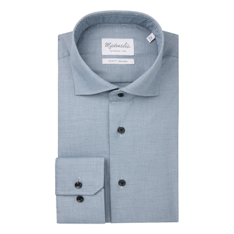 Michaelis Heren Overhemd Pmwh10004b Navy