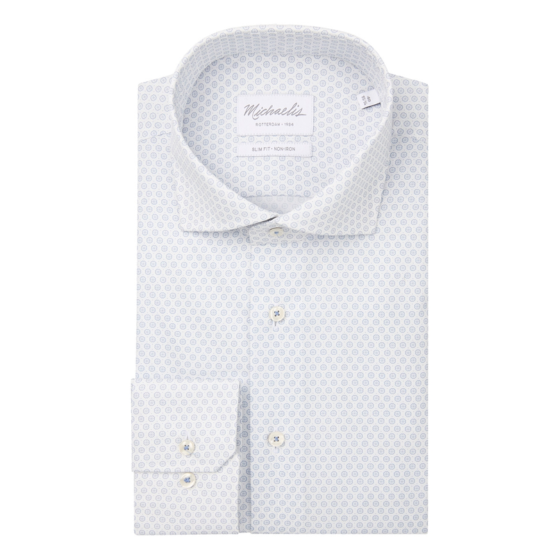 Michaelis Heren Overhemd Pmwh10006a Bleu