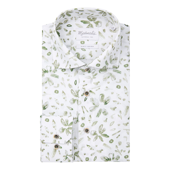Michaelis Heren Overhemd Pmwh10022a Groen