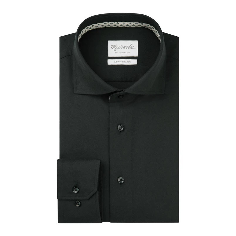 Michaelis Heren Overhemd Pmwh30003b Navy