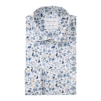 Michaelis Heren Overhemd Pmwh30008a Bleu