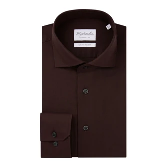 Michaelis Heren Overhemd Pmwh30011i Bordeaux