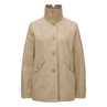 Milestone Dames korte trenchcoat Beige