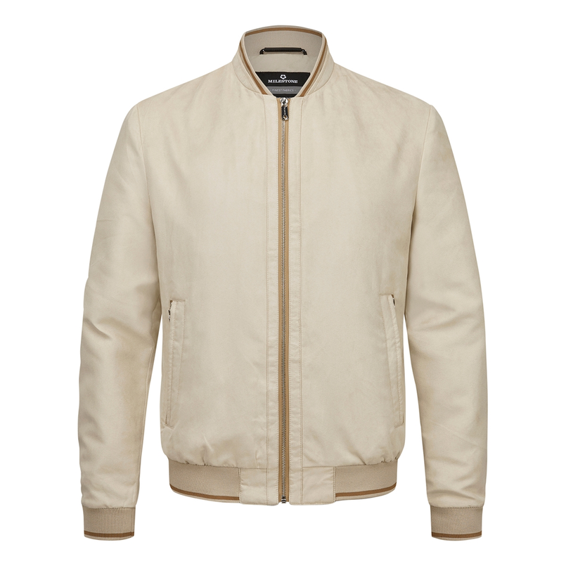 Milestone heren jack Beige