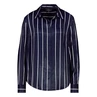 Monari Dames Blouse 409358 Blauw dessin