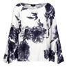 Monari Dames Blouse 409360 Blauw dessin