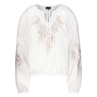 Monari Dames Blouse 409403 OFF-WHITE