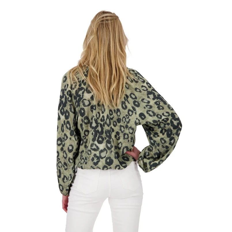 Monari Dames Blouse 410064 Bruin dessin