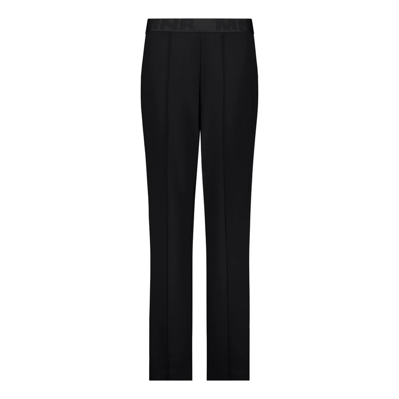 Monari Dames Broek 809657 Zwart dessin