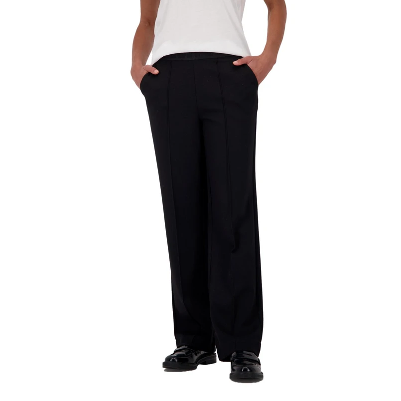 Monari Dames Broek 809657 Zwart dessin