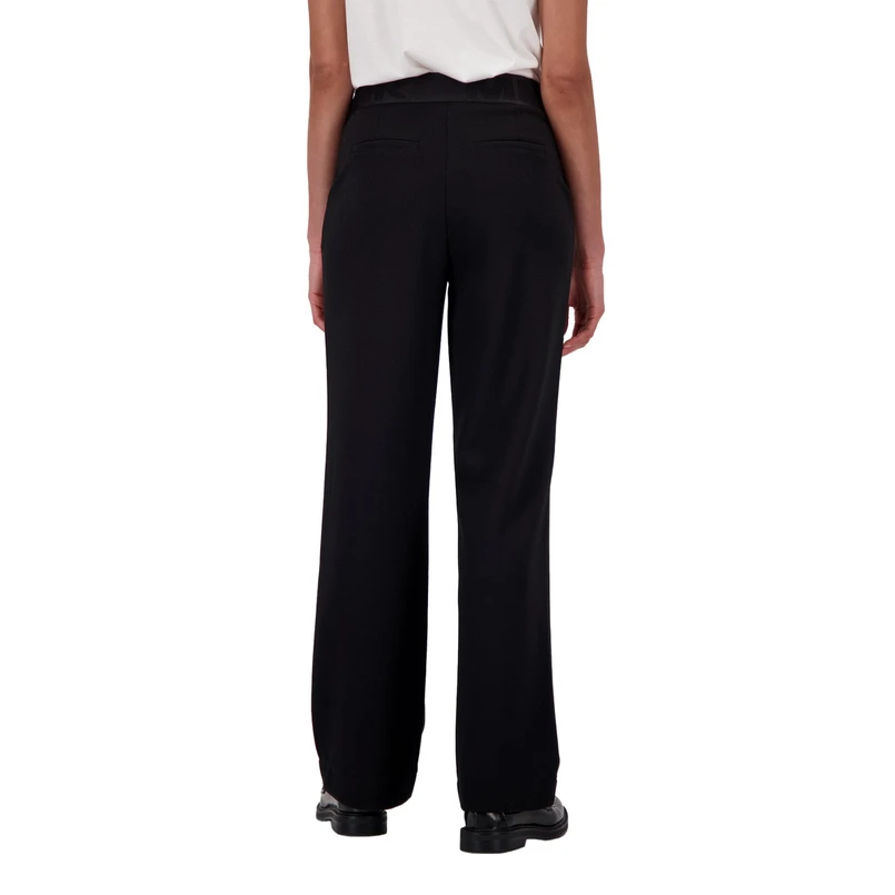 Monari Dames Broek 809657 Zwart dessin