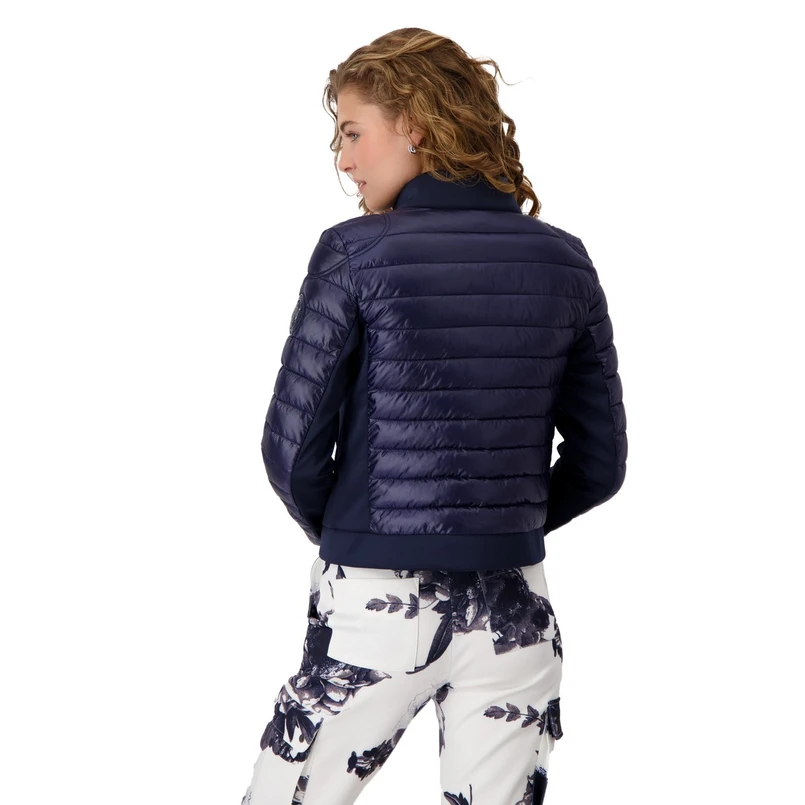 Monari Dames Jas 409367 Midden blauw