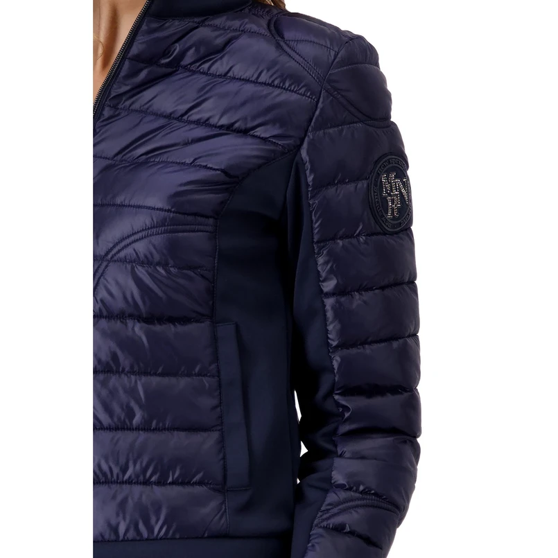 Monari Dames Jas 409367 Midden blauw