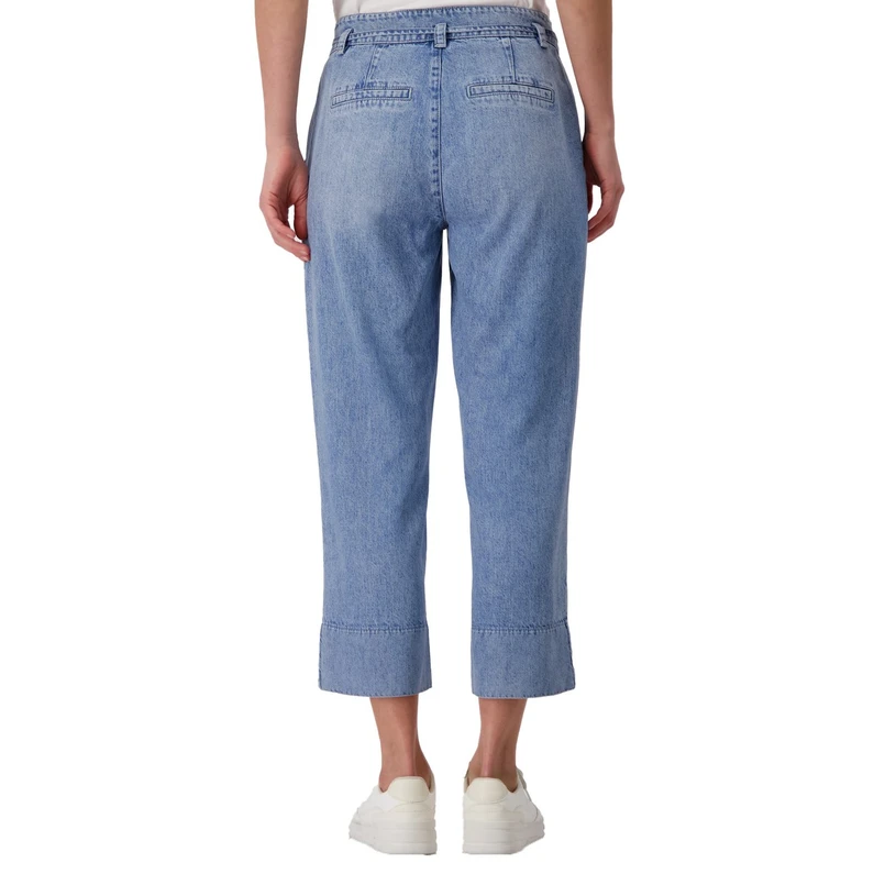 Monari Dames Jeans 409456 Dark blue denim