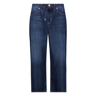 Monari Dames Jeans 409762 Dark blue denim