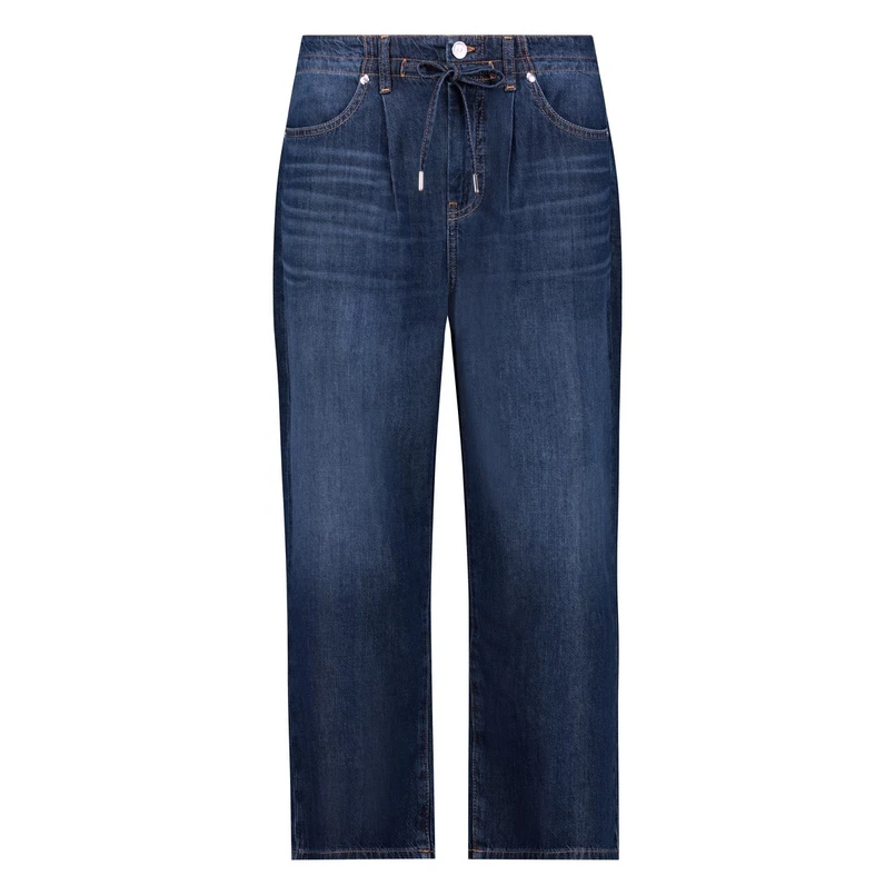 Monari Dames Jeans 409762 Dark blue denim