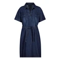Monari Dames Jurk 410057 Dark blue denim