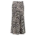 Monari Dames Rok 409717 Zwart dessin