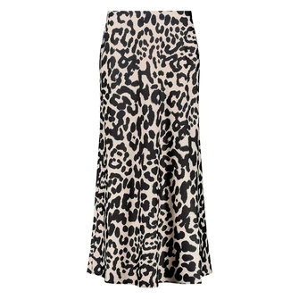 Monari Dames Rok 409717 Zwart dessin