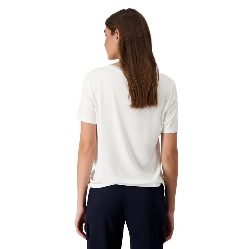 Monari Dames Top 409336 OFF-WHITE