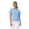 Monari Dames Top 409363 Bleu