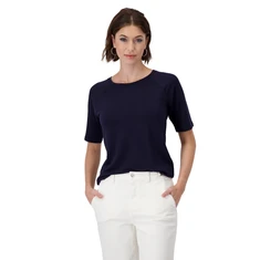 Monari Dames Top 409372 Midden blauw