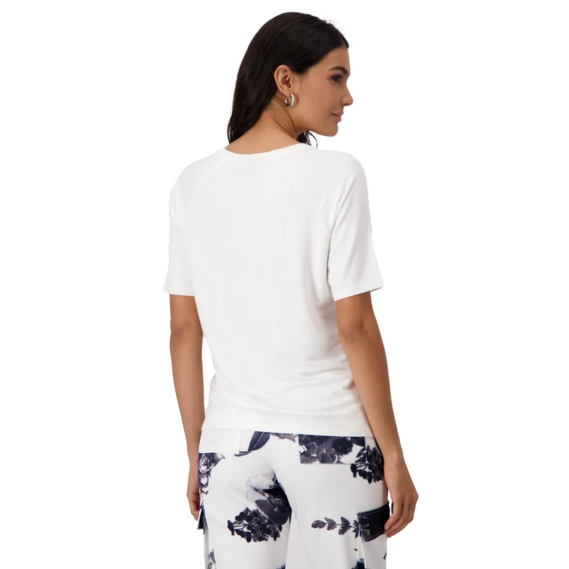 Monari Dames Top 409372 OFF-WHITE