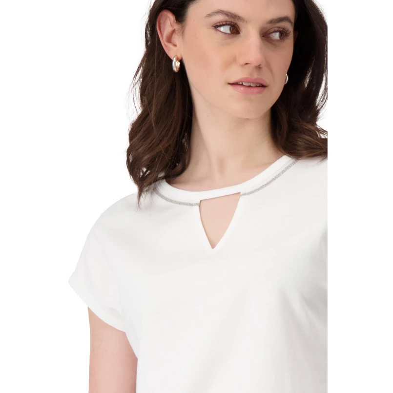 Monari Dames Top 409406 OFF-WHITE