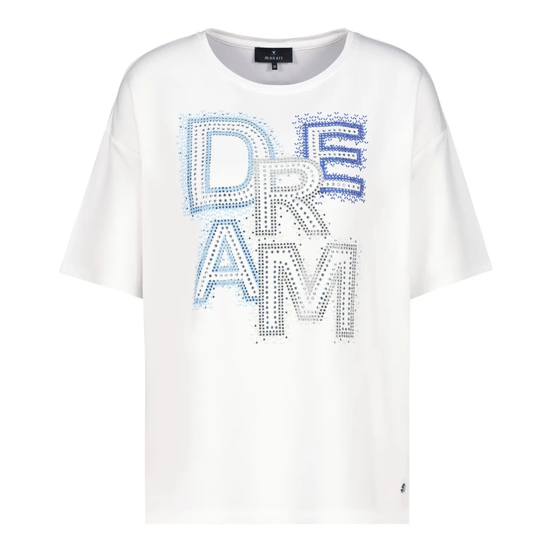 Monari Dames Top 409428 OFF-WHITE