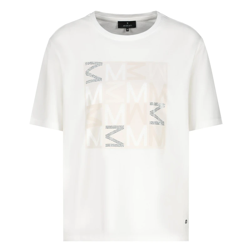 Monari Dames Top 409431 OFF-WHITE