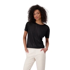 Monari Dames Top 409682 Zwart dessin