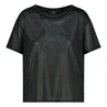 Monari Dames Top 409682 Zwart dessin