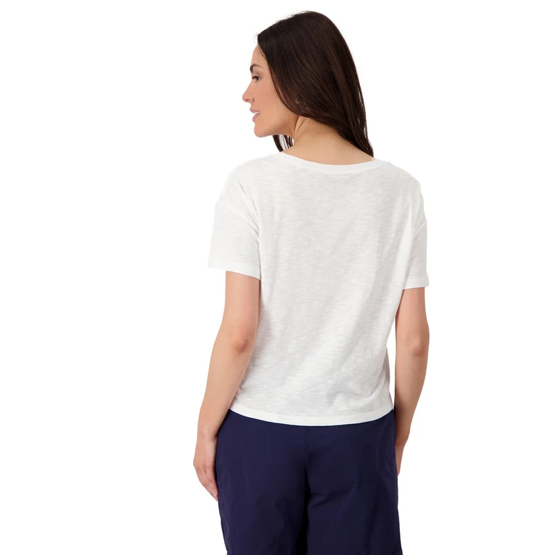 Monari Dames Top 409686 Blauw dessin