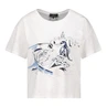 Monari Dames Top 409686 Blauw dessin