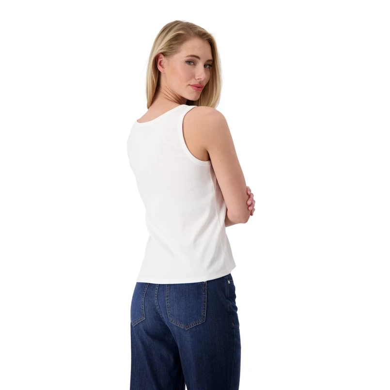 Monari Dames Top 409726 Ecru