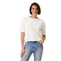 Monari Dames Top 409775 Ecru